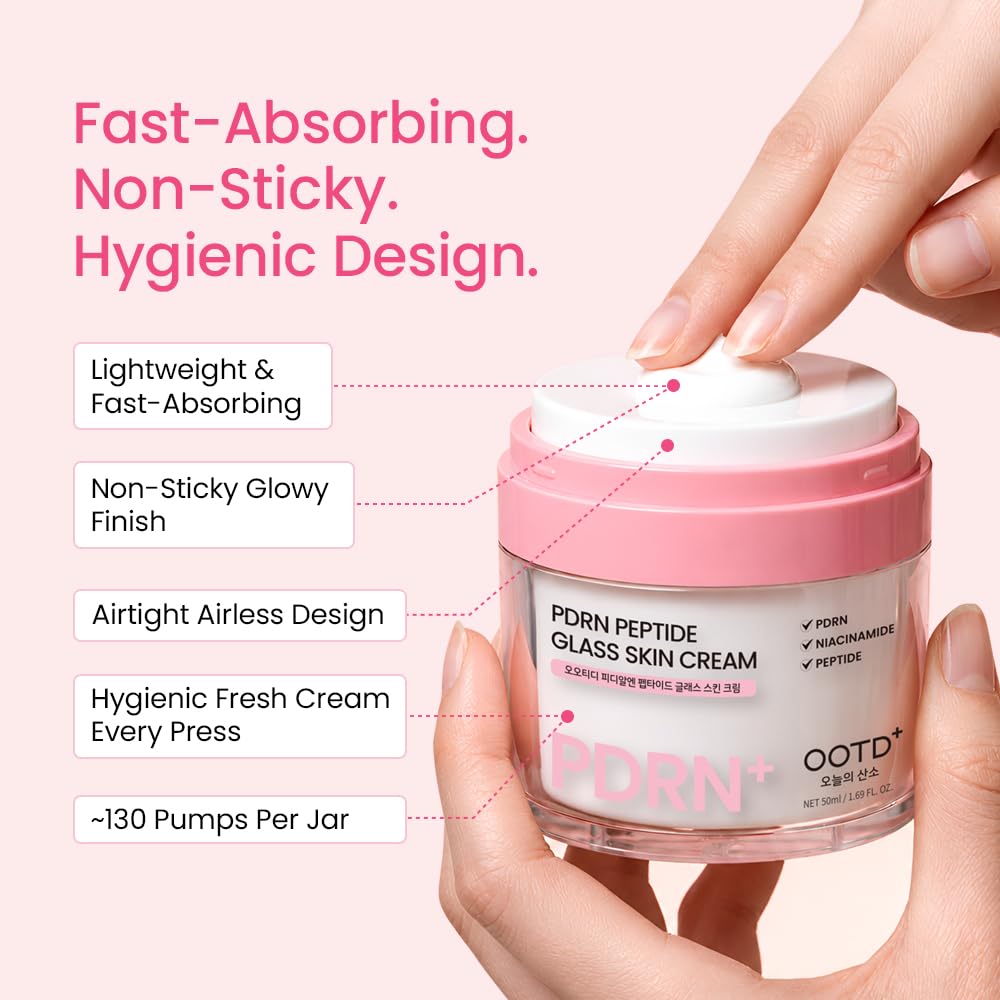 #OOTD PDRN Peptide Glass Skin Face Cream