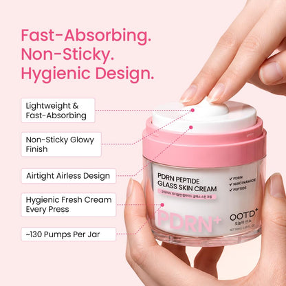 #OOTD PDRN Peptide Glass Skin Face Cream