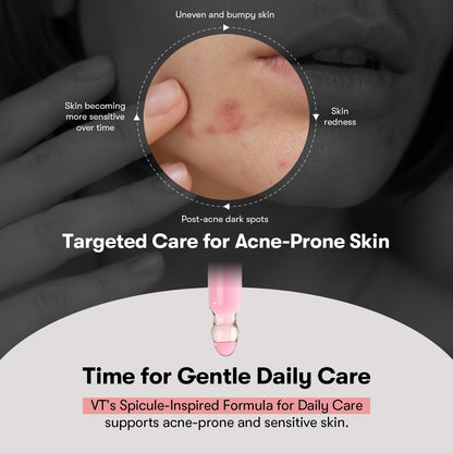 VT COSMETICS Azelaic Acid Cica Exosome Ampoule, Korean Skincare Serum
