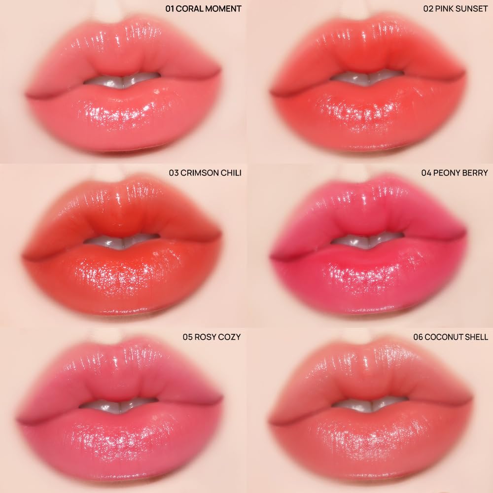 YNM Candy Gloss Balm, 06 COCONUT SHELL K-beauty, Tinted, Color Lipstick Balm, Glossy, Moisture, korean, Jelly lips, Non-Sticky and Long-lasting