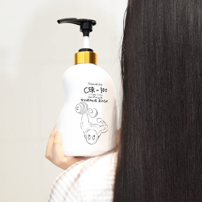 Elizavecca Collagen Coating Hair Treatment Rinse, Moisturizing Conditioner for Dry Damaged Hair