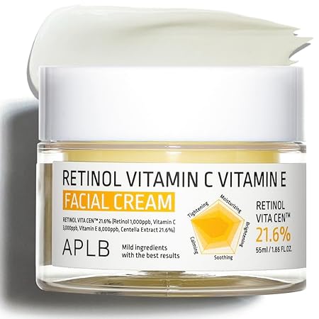 APLB Retinol Vitamin C Vitamin E Facial Cream - RETINOL VITA CEN™ 21.6%
