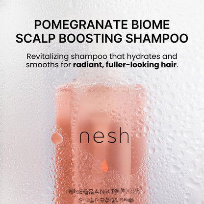 Nesh Pomegranate Biome Scalp Shampoo – Korean Hydrating Shampoo for Dry, Sensitive Scalp