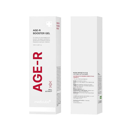 Medicube Age-R Booster Gel Serum for Skin Care Devices - Moisturizing and Nourishing Facial Serum with Plant Stem Cell Extract, Hyaluronic Acid, Collagen - Hypoallergenic