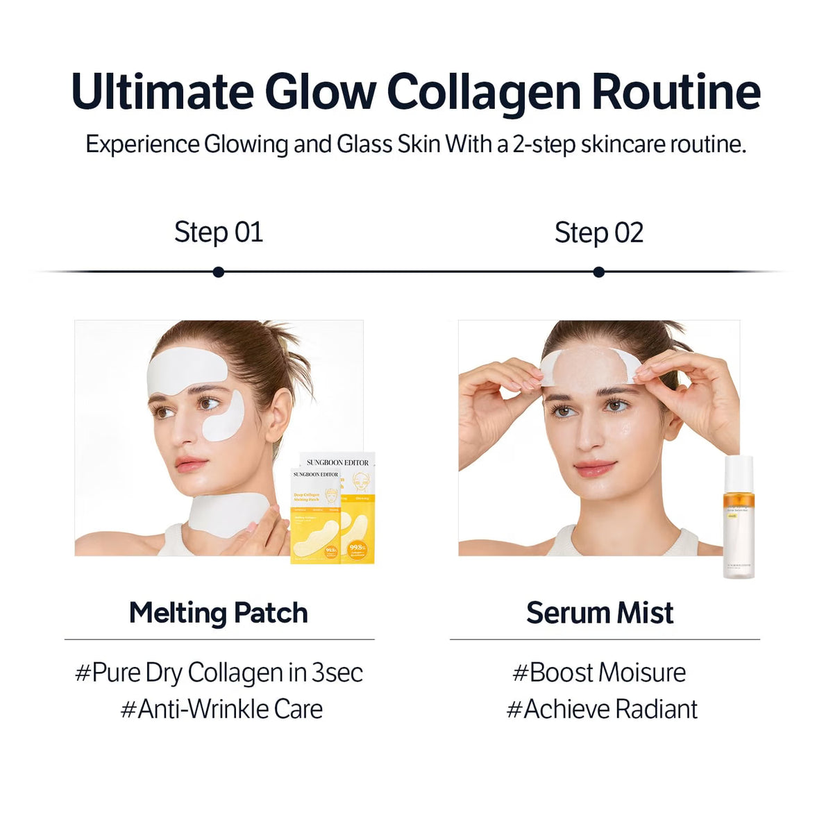 SUNGBOON EDITOR Deep Collagen Barrier Serum Mist for Dry Skin