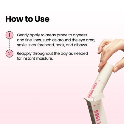 K-SECRET SEOUL 1988 Collagen Multi Balm, Multi-Area Balm Stick for Hydrated & Radiant Skin, 7-Type Collagen Complex, Plant-Derived Oils & Butters, and Plum, Korean Skincare