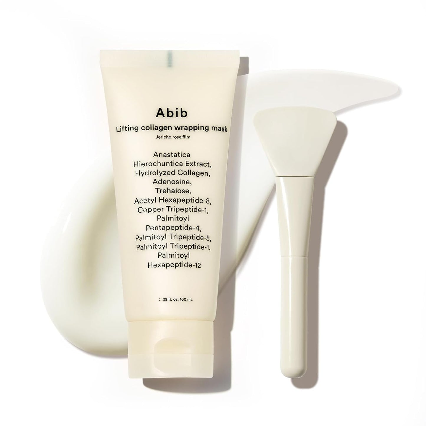 Abib Collagen Overnight Wrapping Mask Jericho Rose, Peel Off Face Mask for Glass Skin & Pore Tightening, Lifting & Firming Korean Skincare
