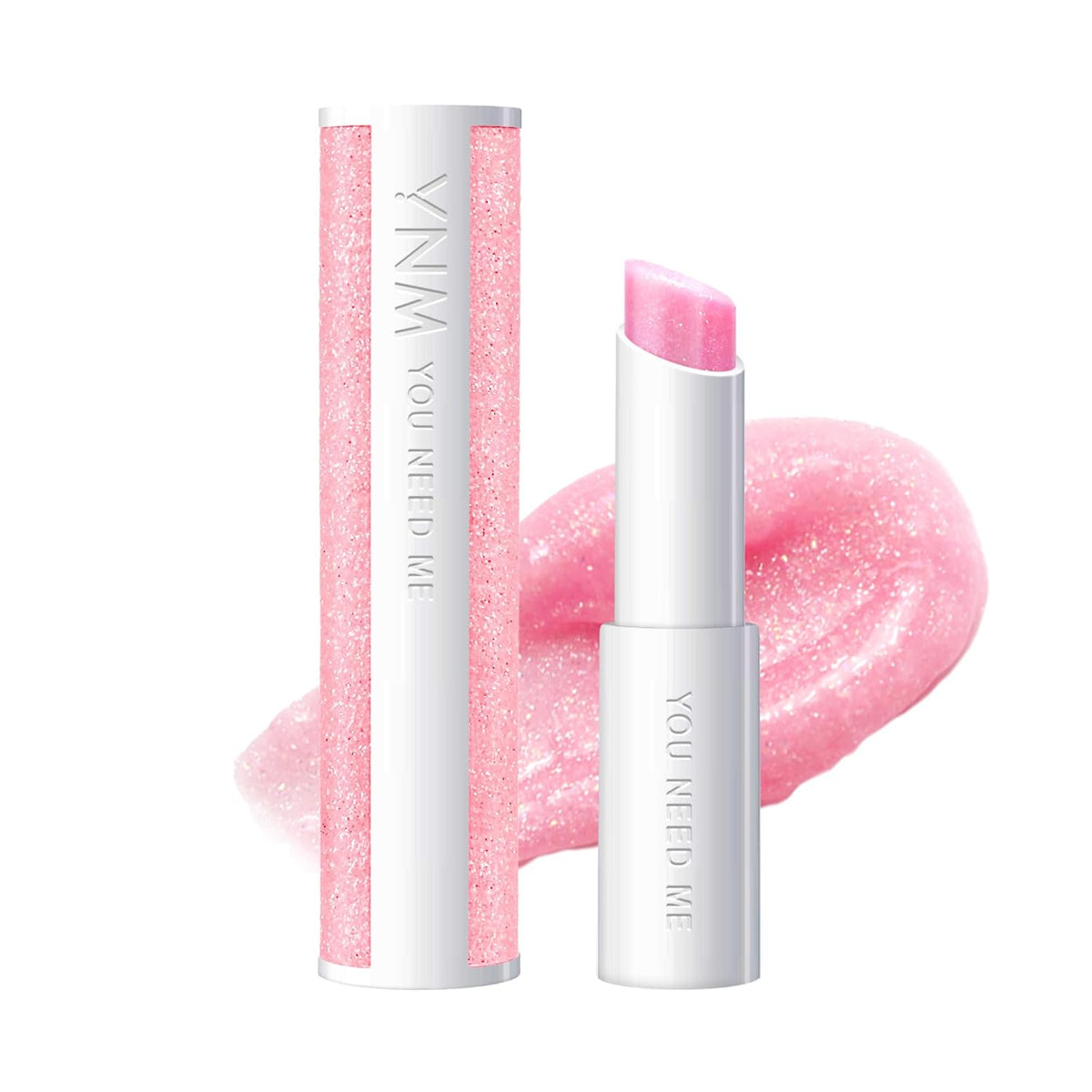 YNM Ultimate Lip Plumpe, 01 PINK SPARKLE, Intense Lip Plumper, Moisturizing, Hydrating, High-Shine Sheer, Intense