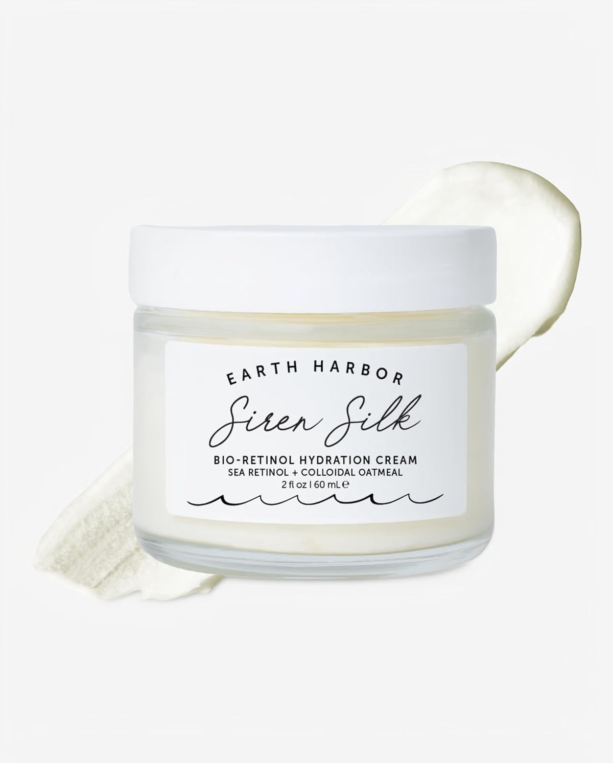 Earth Harbor SIREN SILK Multi-Tasking Hydration Creme Packed with 20 Botanical Actives, Vegan & Cruelty-Free Night Cream with Sea Retinol Alternative for Intense hydration, Fine Lines & Wrinkles