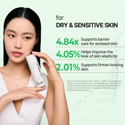 Zipiderm EGF Skin Barrier Cream Toner – Korean Milky Hydrating Toner for Dry, Sensitive & Acne-Prone Skin with Ceramides, Hyaluronic Acid, Rice Bran & Soy Protein, Moisturizing Skincare