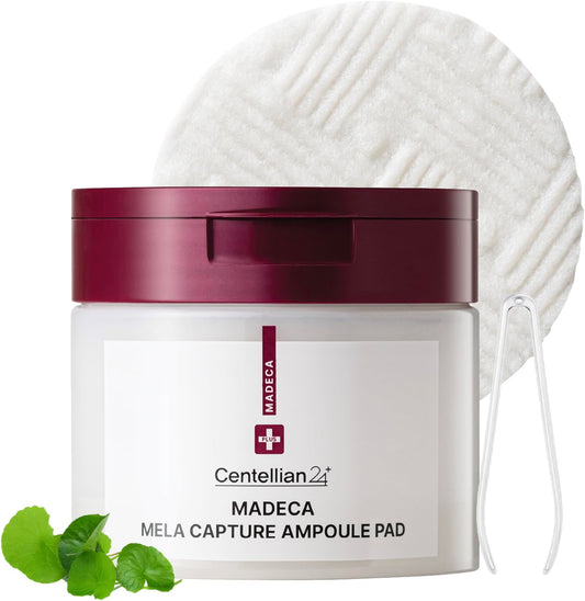 CENTELLIAN 24 Madeca Mela Capture Ampoule Pad, TECA Tone Care (60 Pads)