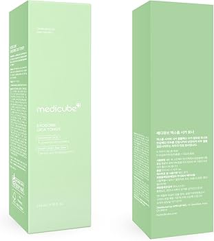 medicube Exosome CICA Toner - Daily Soothing Toner with Exosome CICA, Heartleaf, Tea Tree, 12 Kinds of CICA, Low Irritation, Sebum Care Korean Skin Care, for Stressed Skin