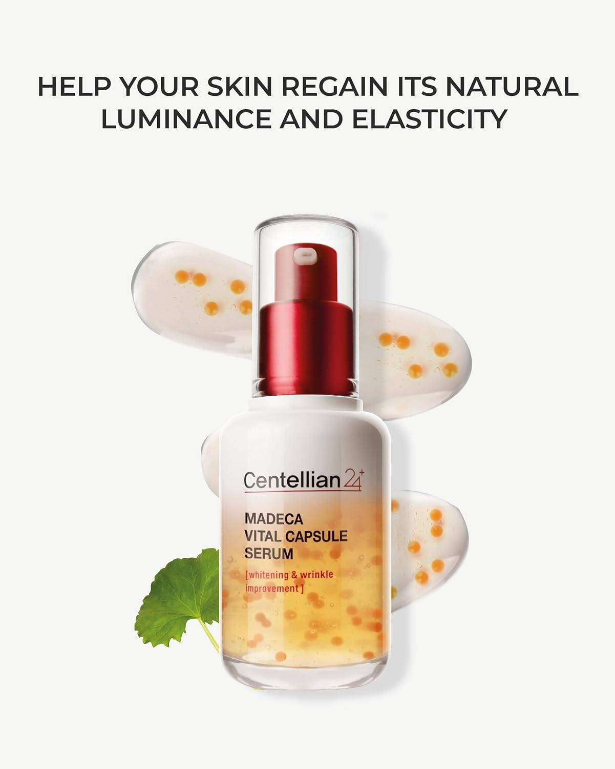 CENTELLIAN 24 Vital Capsule Serum - Ampoule for Moisturizing, Skin Elasticity, Skin Protection & Soothing by Dongkook Pharmaceutical. TECA, Centella Asiatica
