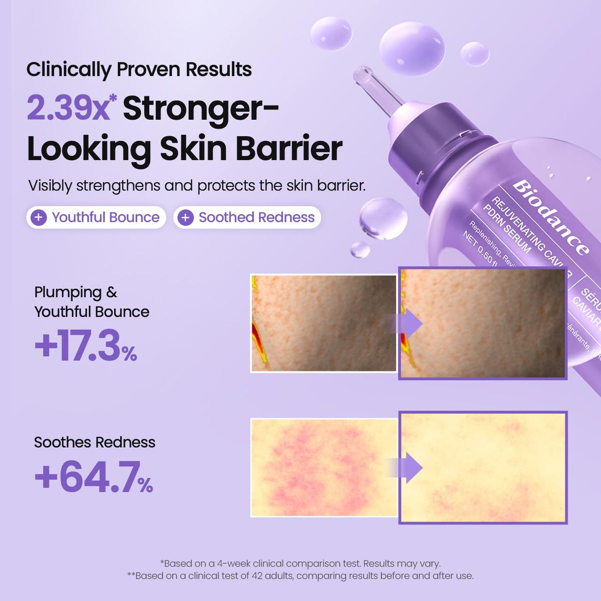 BIODANCE Caviar PDRN Serum, Hydrating, Nourishing Facial Serum with Salmon DNA PDRN, Caviar for Elasticity, Barrier Care, Travel Essentials & Self Care Gifts for Women, Korean Skin Care