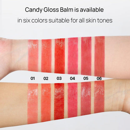 YNM Candy Gloss Balm, 06 COCONUT SHELL K-beauty, Tinted, Color Lipstick Balm, Glossy, Moisture, korean, Jelly lips, Non-Sticky and Long-lasting