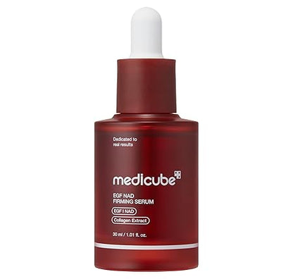 medicube NAD EGF Firming Serum for Face & Neck | Anti-Aging Serum with EGF Peptide, NAD+ & Collagen