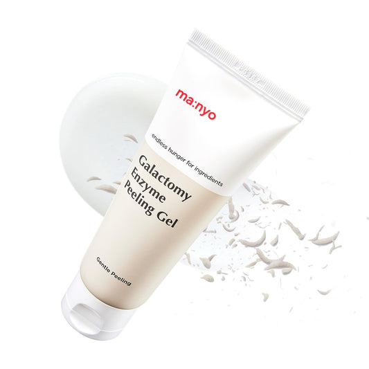 MANYO Galactomy Enzyme Peeling Gel, Face and Body Scrub, Dead Skin Remover, Blackhead Remover, Korean Exfoliating Gel, Korean Skin Care