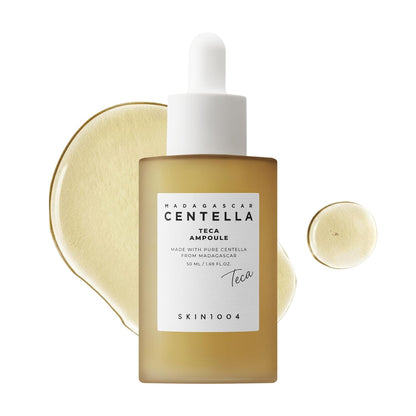 SKIN1004 Madagascar Centella TECA Ampoule, Korean Face Serum for Oil Balance & Moisture Barrier Support with TECA & PDRN, Hydrating Serum for Skin Firmness, Korean Skin Care