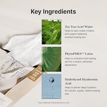 Dr.Althea 345 Relief Cream Mask (1 mask), Korean Vegan Skin Care Daily Soothing Recovery and Blemish Care with Niacinamide & Tea Tree Leaf Water, Deep Hydration & Skin Barrier Care