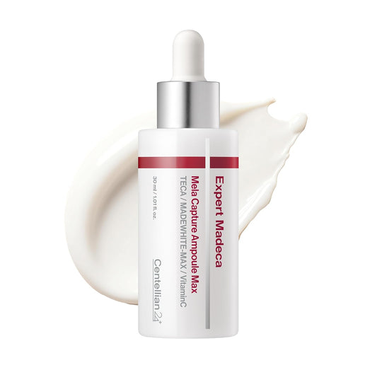 CENTELLIAN 24 Expert Madeca Mela Capture Ampoule Max - Anti Aging Serum with TECA for Elasticity, Hydration & Sensitive Skin Facial Care