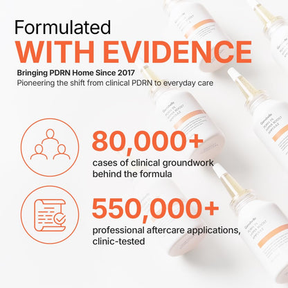 Genabelle 3% PDRN Skin Booster Ampoule, Serum - 30,000ppm Salmon DNA PDRN, 20,000ppm Panthenol, HTD-GENACOMPLEX Regeneration & Barrier Strengthening,Glass Skin Glow,Korean Skincare