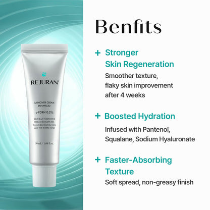 REJURAN Turnover Cream Enhanced, DOT™ c-PDRN® Face Moisturizer