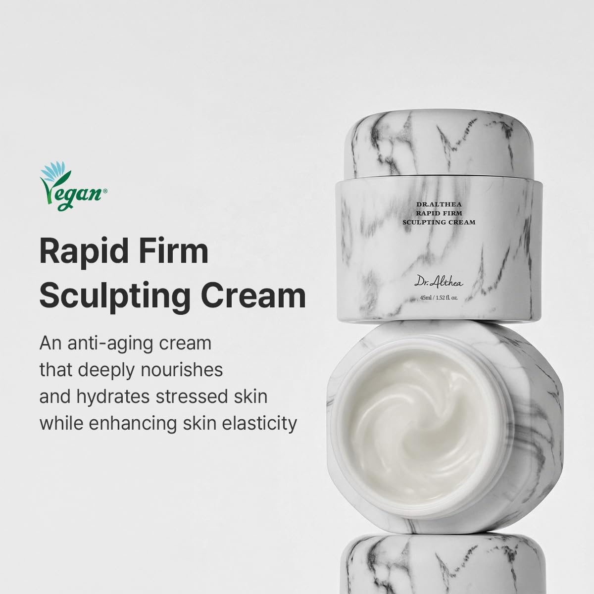 Dr.Althea Rapid Firm Sculpting Cream, Korean Vegan Skin Care