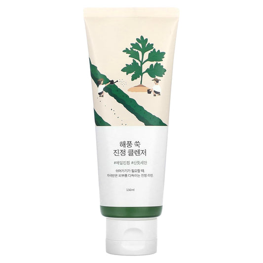 ROUND Lab Cleanser -  Artemis soothing, clean and calm simultaneously, formulated with 4-CICA, soothing, low pH, moisturizing, cream type cleanser