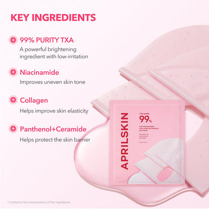 APRILSKIN TXA Pink Capsule Gel Mask (1 mask)