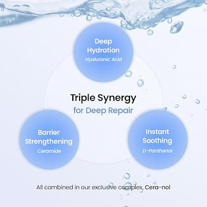 BIODANCE Hydro Cera-nol Real Deep Mask, Hydrating Overnight Hydrogel Face Mask, Moisturizing, Redness Reducing, Quick Soothing, After Sun Care, Sunburn Relief. (1x)