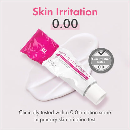 TOSOWOONG Arbutin 7% + Tranexamic Acid 4% Cream, 70,000ppm Arbutin, 40,000ppm TXA, Niacinamide, Glutathione, Dark Spots, Freckle, Blemishes, Pigmentation, Korean Skin Care