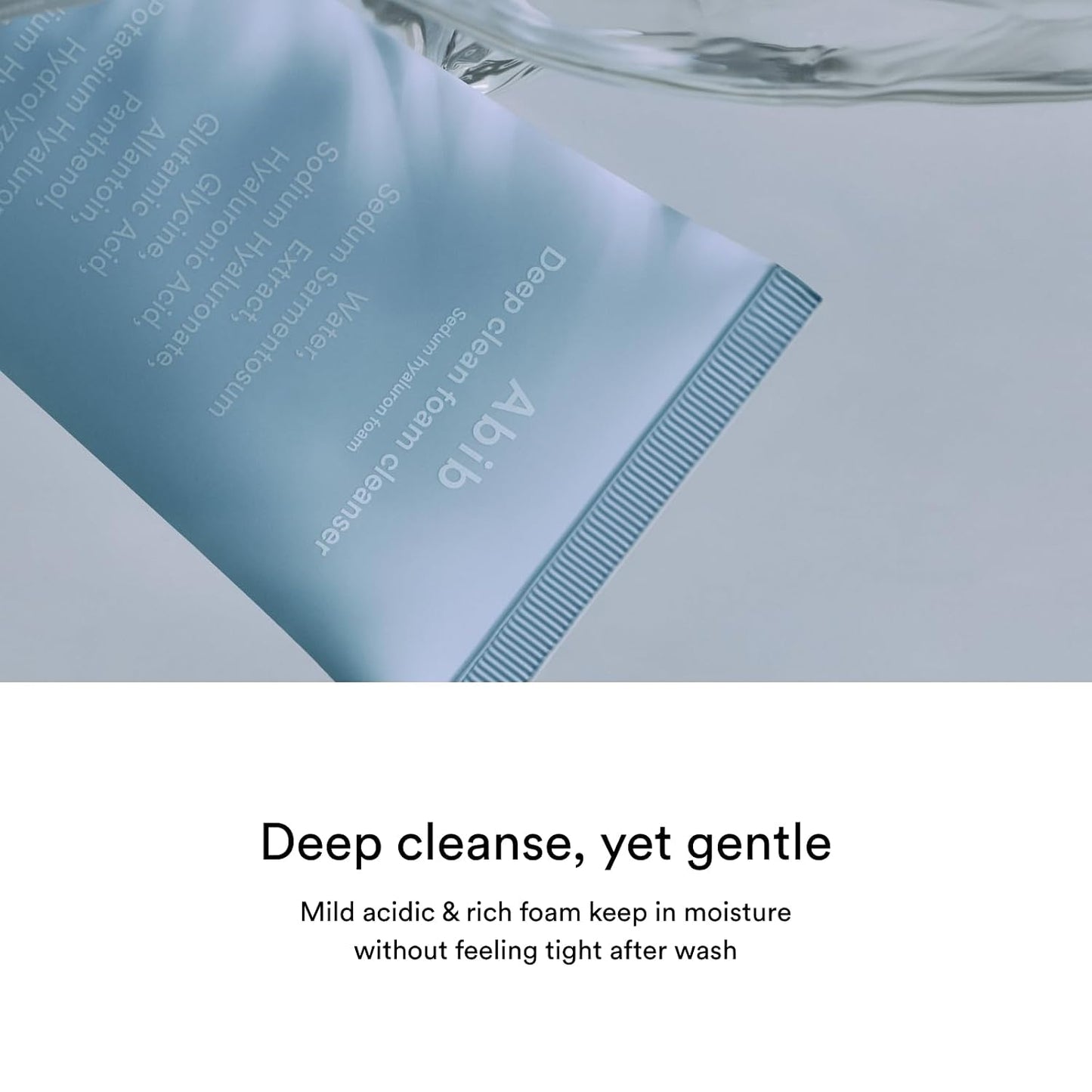 Abib Deep Clean Foam Cleanser Sedum Hyaluron Foam