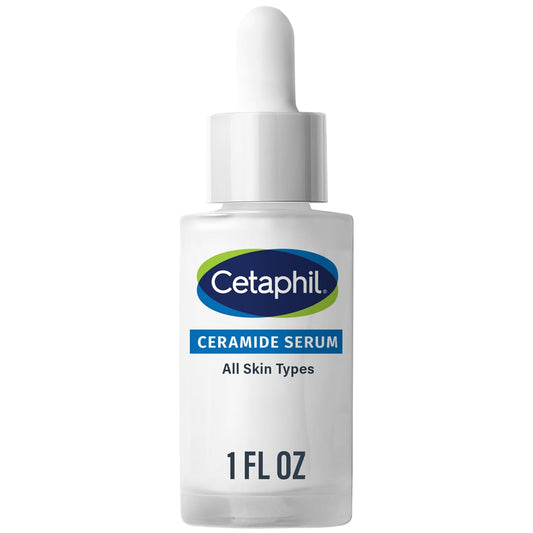 Cetaphil Ceramide Serum Skin Barrier Repair Sensitive Skin, Ceramides + Centella Asiatica, Restores Skin Barrier, Hydrating, Fragrance Free, Dermatologist Tested, Dry Sensitive Skin