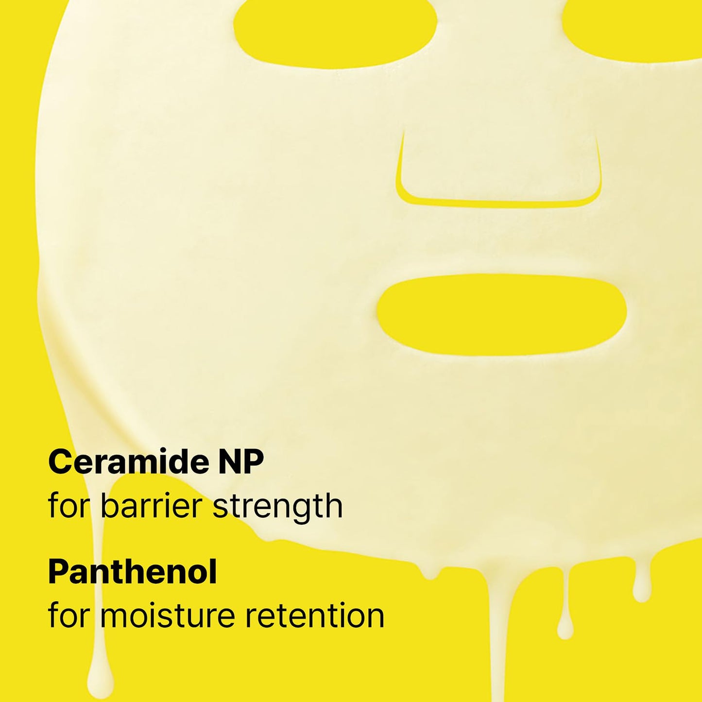 Dr.Jart+ Ceramidin Skin Barrier Moisturizing Korean Face Mask Ceramide NP and Panthenol, Sheet Mask, Beauty Gifts for Women, Korean Skin Care