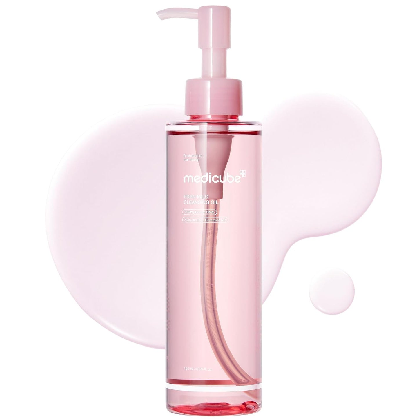 Medicube Cleansing Oil PDRN Mild for Uneven Tone Care, PDRN Watery Cleanser for Pore & Sebum Care, Waterproof Makeup & SPF Remover, Low irritation, Korean Skin Care