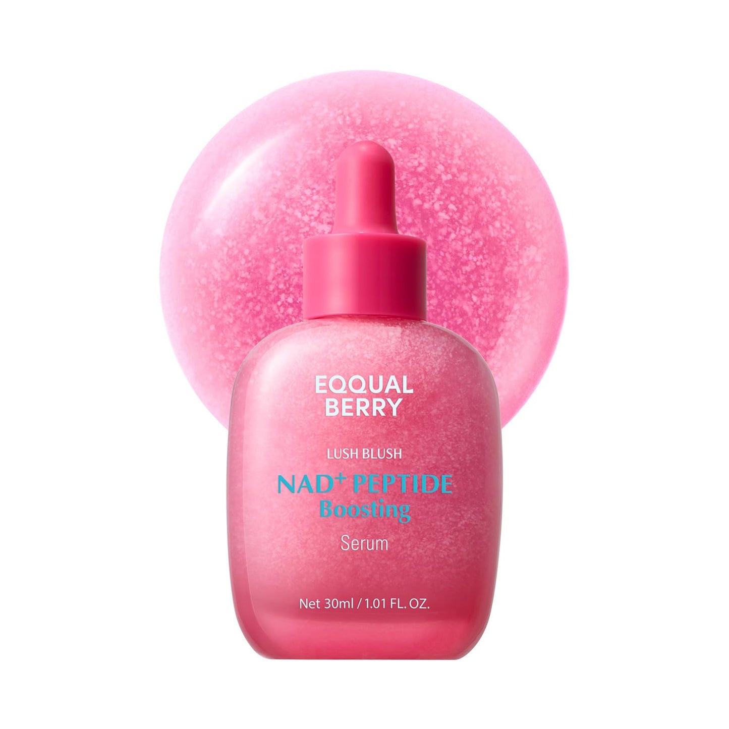 EQQUALBERRY NAD+ Peptide Boosting Serum, 14 Peptide Serum for Face, Neck & Body, Niacinamide 2% & Vegan Collagen for Anti-Aging, Firming & Lifting, Korean Skincare