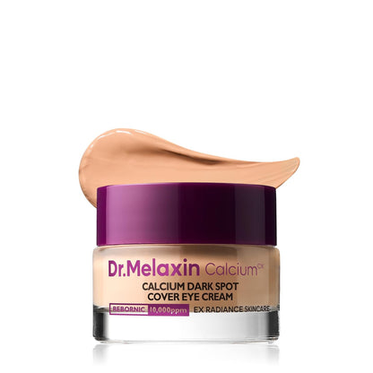 Dr.Melaxin Calcium Dark Spot Eye Cream – Niacinamide & Calcium Gluconate Eye Cream for Dark Circles, Under Eye Bags & Sagging | Hydrolyzed Elastin EX Volume Firming | Korean Eye Cream