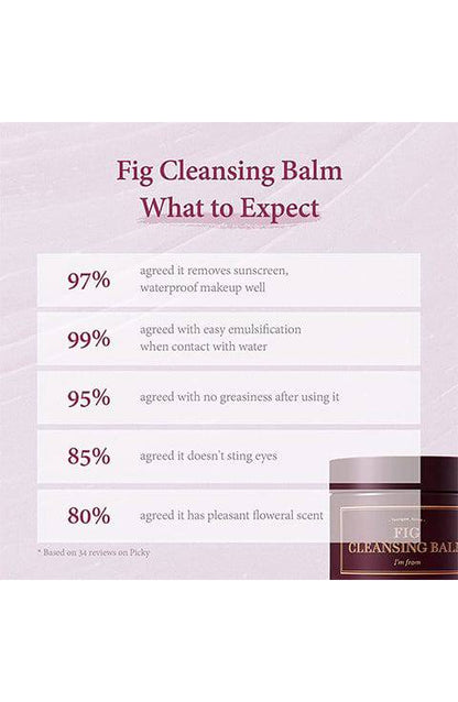 I'M FROM Fig Cleansing balm
