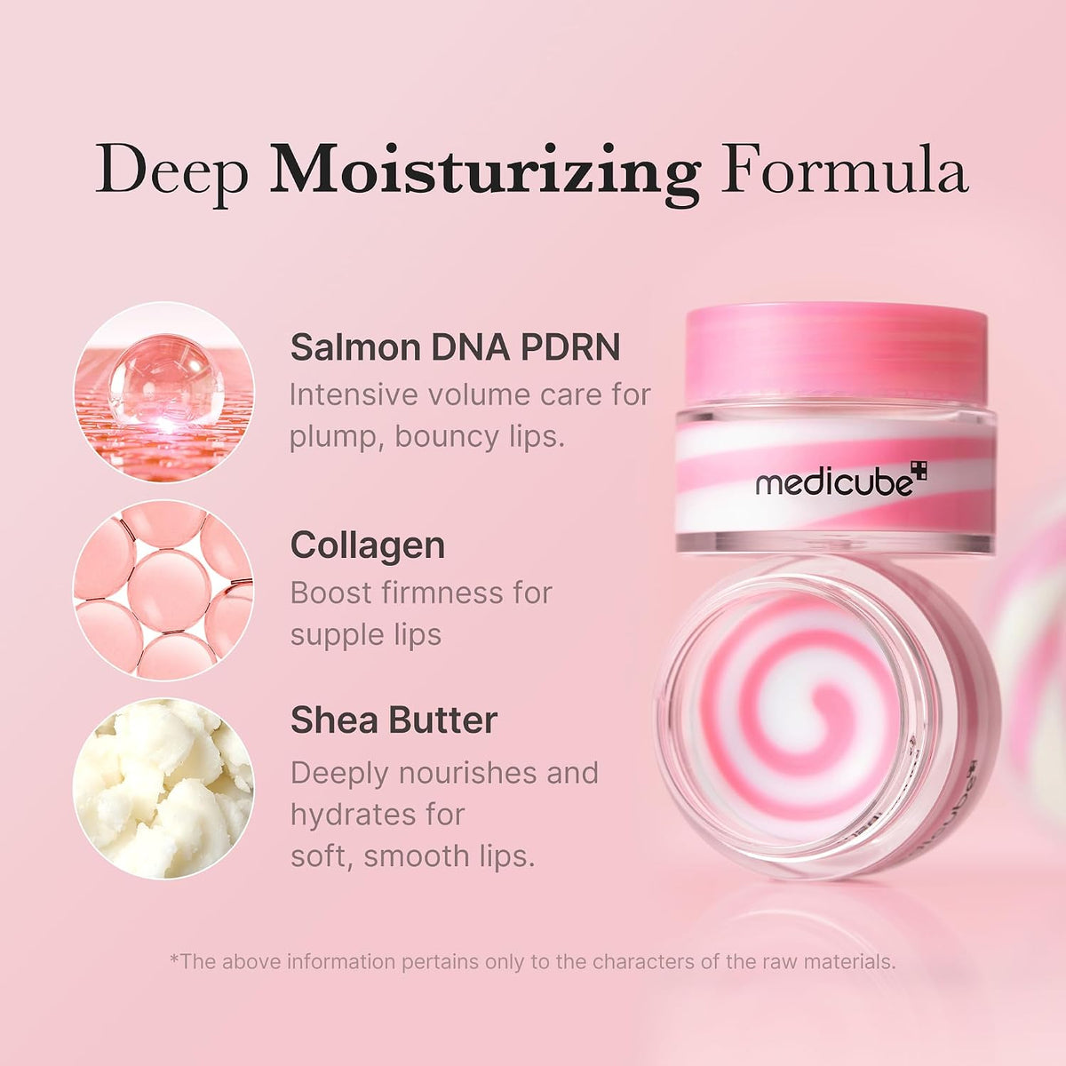 medicube PDRN Lip Sleeping Mask - Overnight Lip Balm for Lasting Moisture