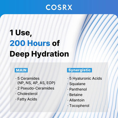 COSRX 7X Ceramide Moisturizer for Face, Barrier Repair Face Cream, Family Face Moisturizer for Dry & Sensitive Skin, Korean Face Moisturizer, Korean Skin Care