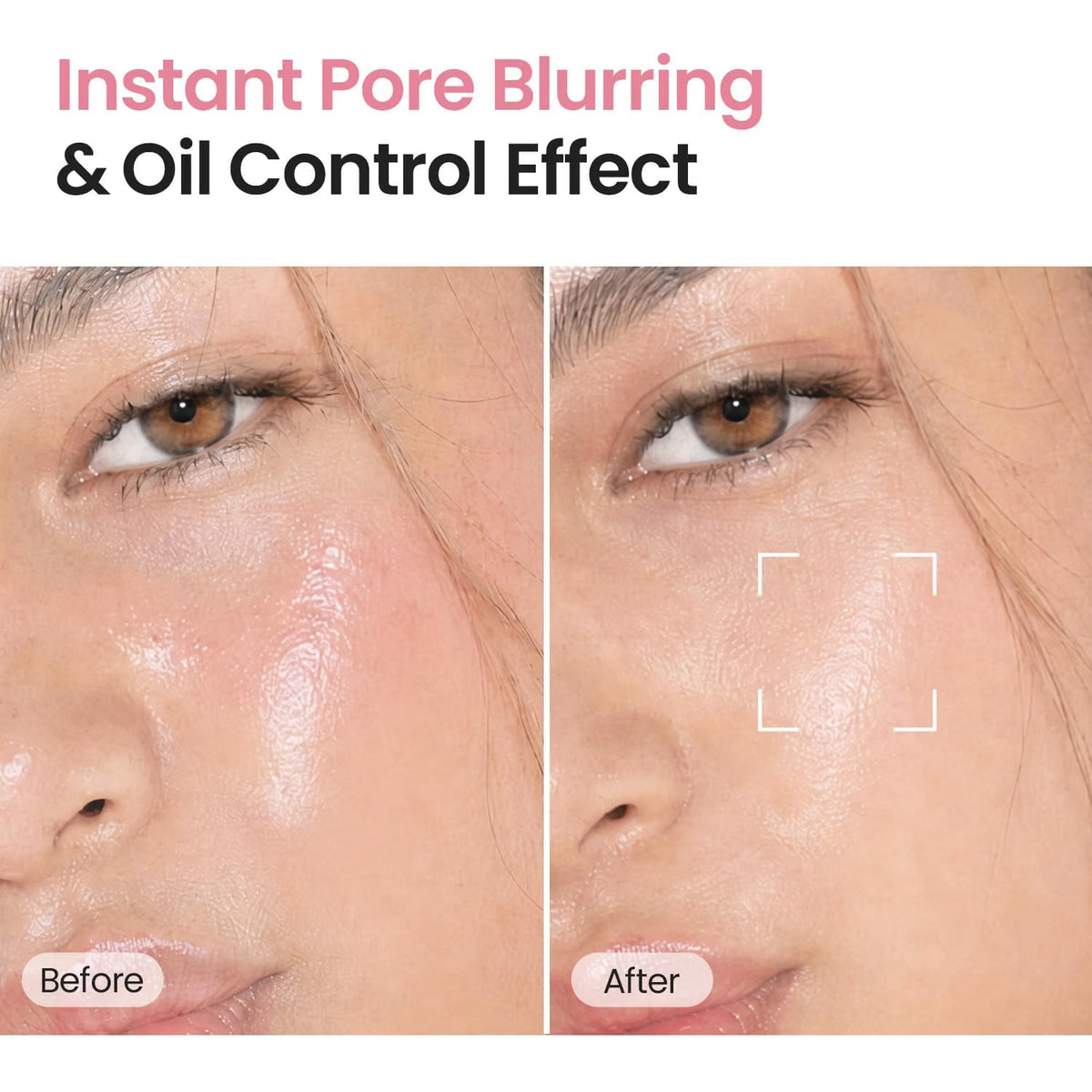 SKINFOOD Peach Cotton Pore Blur Pact - Sebum Control Pack with Silky Texture - Long Lasting Makeup Fixing - Pore Primer with Mineral Powder for Oily Skin - Stocking Stuffers - Pore Quick Minimizer