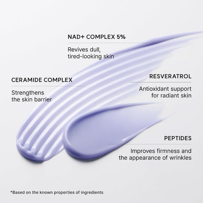 Arencia NAD+ Serum Booster Shot with 5% NAD+ Complex & Resveratrol, Hydration & Barrier Support