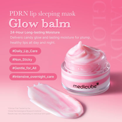 medicube PDRN Lip Sleeping Mask - Overnight Lip Balm for Lasting Moisture