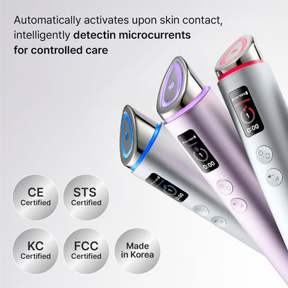 CENTELLIAN24 Madeca Prime Max Silver, Facial Beauty Device for Firming, Brightening & Hydration, 6 Energy Technologies to Improve Skin Tone, Enhance Skincare Absorption, At-Home Skin Care Tool