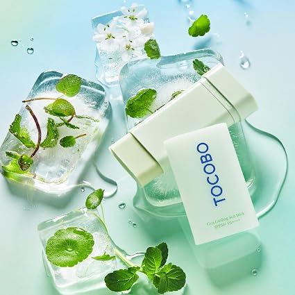 TOCOBO Cica Cooling Sun Stick SPF50+ PA++++ 1.69 fl. oz - Fermented Cica Complex, Cooling Sun Stick, Reduces Skin Temperature, Quick Soothing, Lightweight and Moisturizing Sun Stick