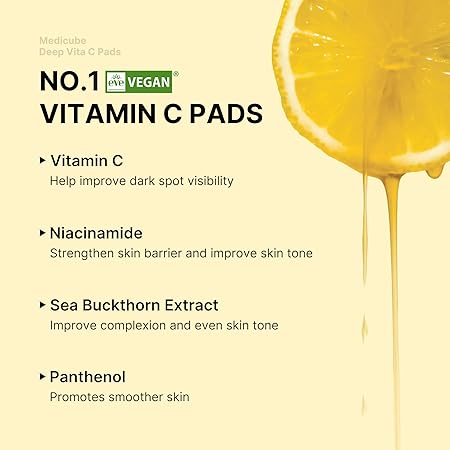 medicube Toner Pads Deep Vita C