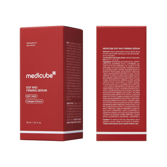 medicube NAD EGF Firming Serum for Face & Neck | Anti-Aging Serum with EGF Peptide, NAD+ & Collagen