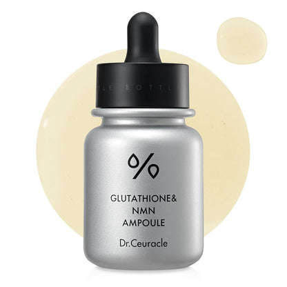 Dr.Ceuracle Glutathione & NMN Ampoule - Antioxidant Serum for Elevating Skin Vitality and Radiant Glowing Complexion