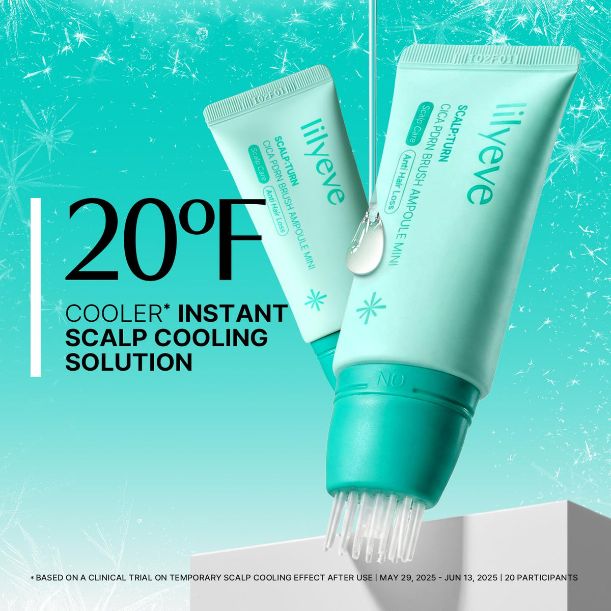 lilyeve - Scalp Turn Cica PDRN Brush Ampoule Mini 30ml