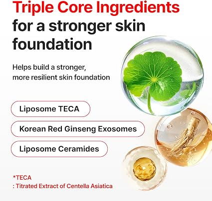 CENTELLIAN 24 Madeca Time Reverse Boosting Toner - Hydrating Skincare Korean face toner with Liposome TECA and ceramides for barrier care, elasticity, Soothing and deep moisture, 8.45 fl oz